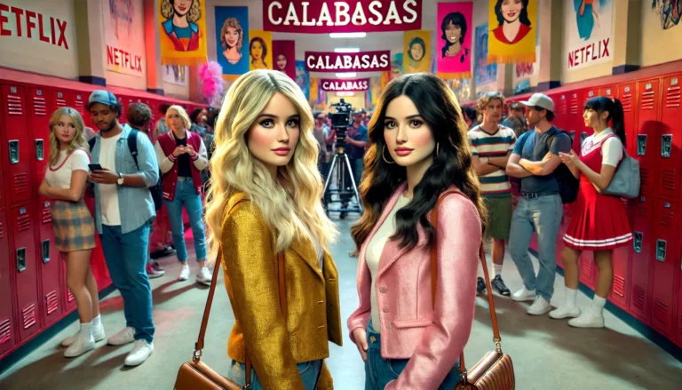 Emma Roberts and Kim Kardashian Reunite for Netflix's Calabasas