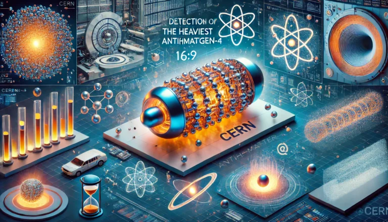 CERN Detects Heaviest Antimatter Particle Antihyperhydrogen-4 Discovery