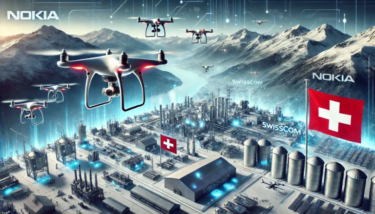 Nokia and Swisscom Launch Nationwide Drones-as-a-Service Network in Switzerland